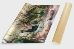 Маслена Картина на Българския художник Янко Янев | Янев АРТ - Авторска Репродукция на пейзаж Крушунски водопади. - принт канава